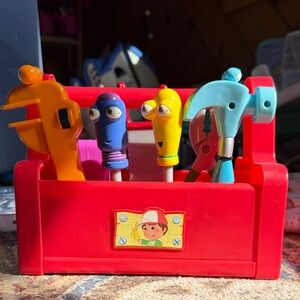 Fisher-Price Disney Handy Manny Talkin' Toolbox
 - Red and Multicolor Play Tools